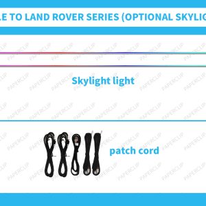 Applicable to Land rover series (Optional Skylight light)