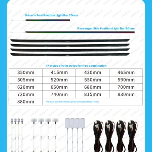 Universal Rainbow Ambient Light Kit - RGB/Iridescent